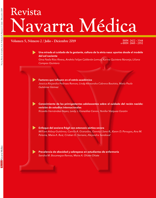 					Ver Vol. 5 Núm. 2 (2019): Revista Navarra Médica
				