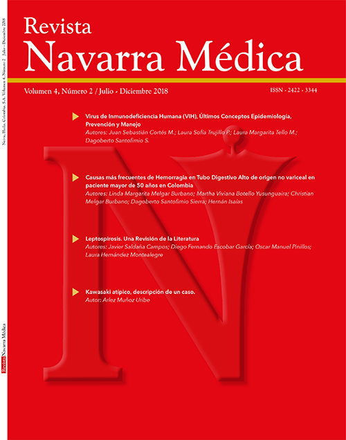 					Ver Vol. 4 Núm. 2 (2018): Revista Navarra Médica
				